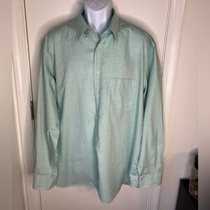 Fendi Mint Green Casual Button Down Shirt
